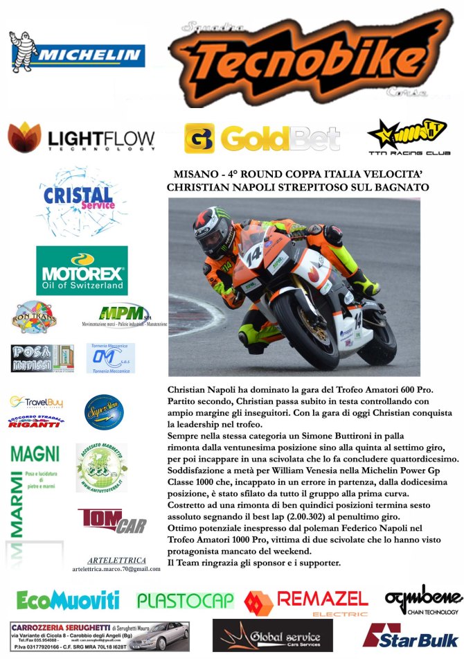 PRESSRELEASETECNOBIKE240720164roundmisanocoppaitalia copy