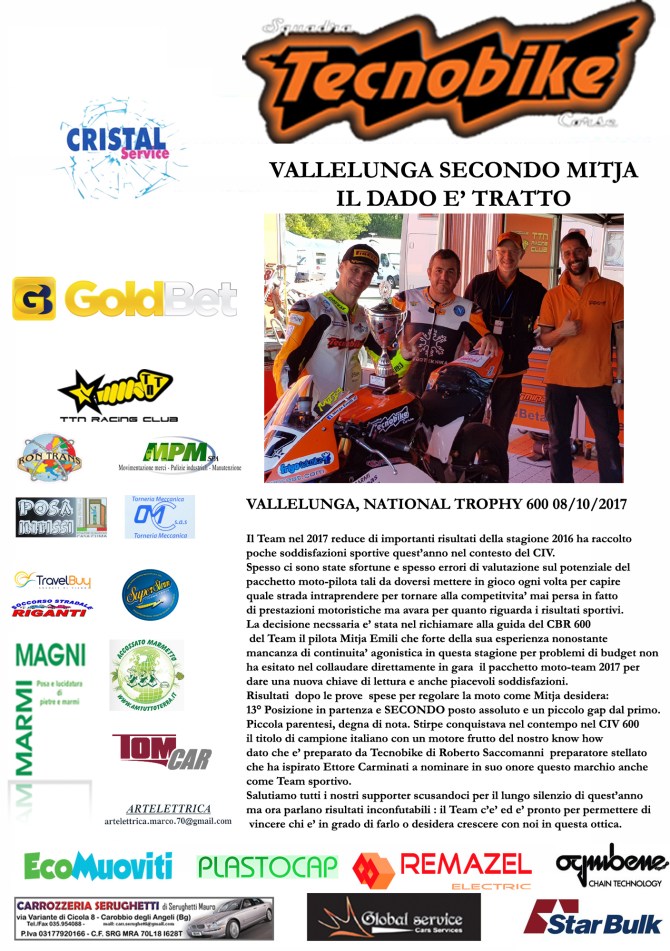 PRESSRELEASETECNOBIKE2017vallelungasecondomitjaok copy